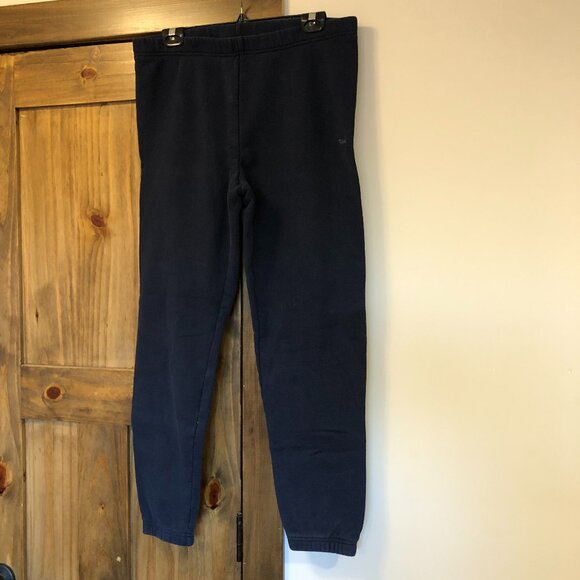 TNA Cozy fleece snug lo-rise sweatpants navy blue large - Picture 1 of 13